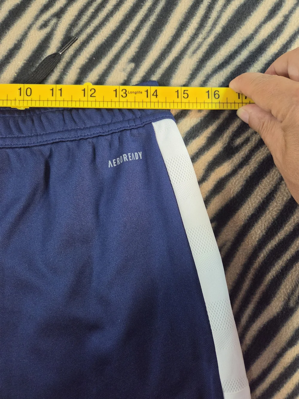 Adidas Tiro 21 Aeroready Track Pants Navy with White and Orange Size M